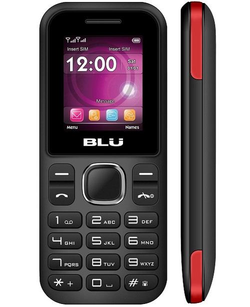BRAND NEW BLU ZOEY Z3 Z090X BLACK / RED