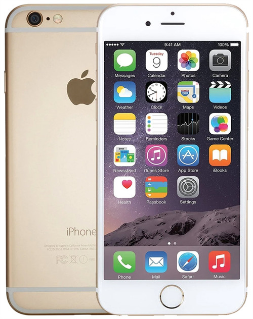 A-STOCK APPLE IPHONE 6 GOLD 16GB 4G LTE GSM UNLOCKED HANDSET ONLY