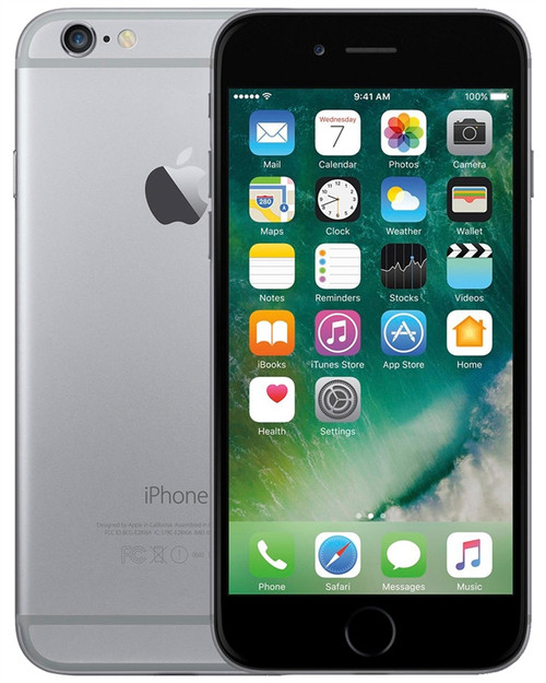 A-STOCK APPLE IPHONE 6 GRAY 16GB 4G LTE GSM UNLOCKED HANDSET ONLY