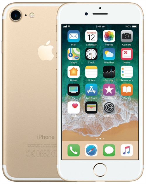 B-STOCK APPLE IPHONE 7 GOLD 128GB 4G LTE GSM UNLOCKED HANDSET ONLY