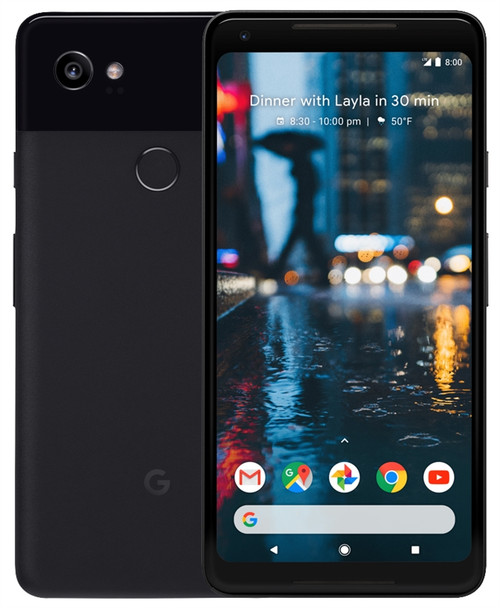 NUEVO GOOGLE PIXEL 2 XL SÓLO NEGRO 64GB 4G LTE GSM DESBLOQUEADO