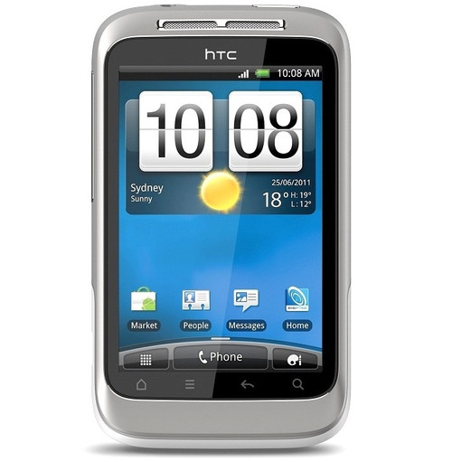 HTC WILDFIRE S A510a SILVER 3G WI-FI 5-MEGAPIXEL ANDROID WITH HTC SENSE GSM UNLOCKED WHOLESALE CELL PHONES - FACTORY REFURBISHED