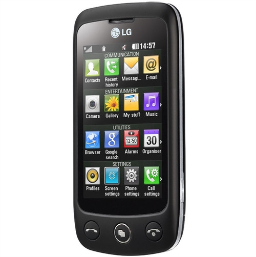 LG GS500 COOKIE PLUS 3G BLACK TOUCHSCREEN GSM UNLOCKED CELL PHONES - CARRIER RETURNS A-STOCK