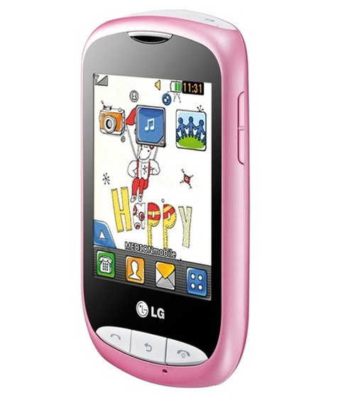 LG WINK STYLE T310 COOKIE PINK TOUCHSCREEN SMARTPHONE GSM UNLOCKED WHOLESALE CELL PHONES