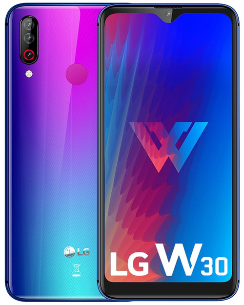 LG W30 THUNDER BLUE 32GB 4G LTE GSM UNLOCKED - A-STOCK