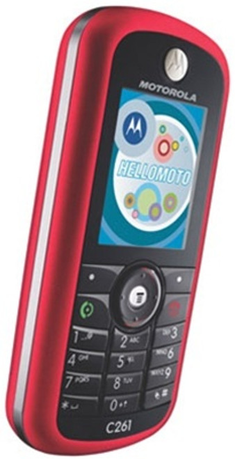 NEW MOTOROLA C261 GSM UNLOCKED RED (WHOLESALE ONLY)