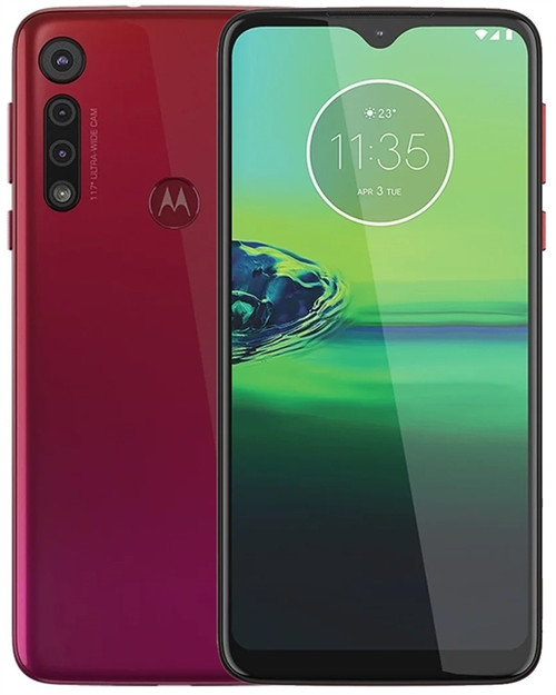 BRAND NEW MOTOROLA MOTO G8 PLAY MAGENTA RED XT2015 32GB 4G LTE GSM UNLOCKED