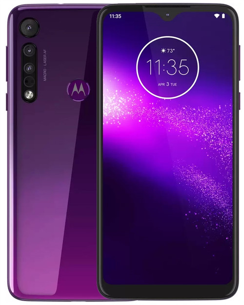 BRAND NEW MOTOROLA ONE MACRO ULTRA VIOLET XT2016 64GB 4G LTE GSM UNLOCKED