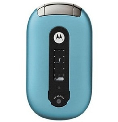 MOTOROLA U6 PEBL TEAL BLUE