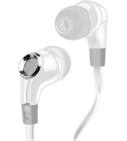 BRAND NEW NOISEHUSH NX85 WHITE / GRAY PREMIUM HANDSFREE 3.5MM STEREO HEADSET WITH MIC BRAND NEW NOISEHUSH NX85 WHITE / GRAY PREMIUM HANDSFREE 3.5MM STEREO HEADSET WITH MIC