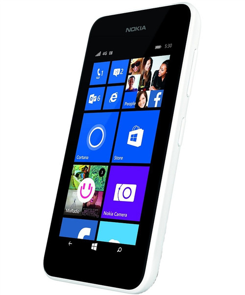 BRAND NEW NOKIA LUMIA 530 WHITE WINDOWS PHONE 8.1 CELL PHONES T-MOBILE / SIMPLE MOBILE LOCKED