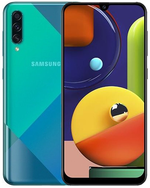 SAMSUNG GALAXY A50S PRISM CRUSH GREEN 64GB 4G LTE GSM UNLOCKED - A-STOCK