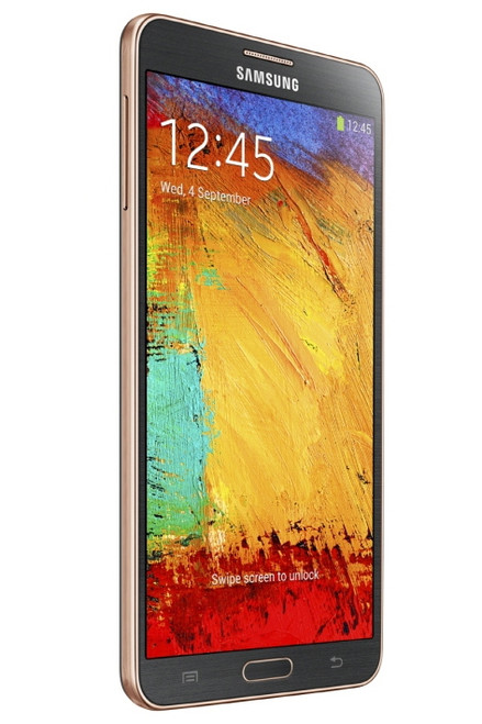 SAMSUNG GALAXY NOTE III N900A 4G LTE BLACK GOLD