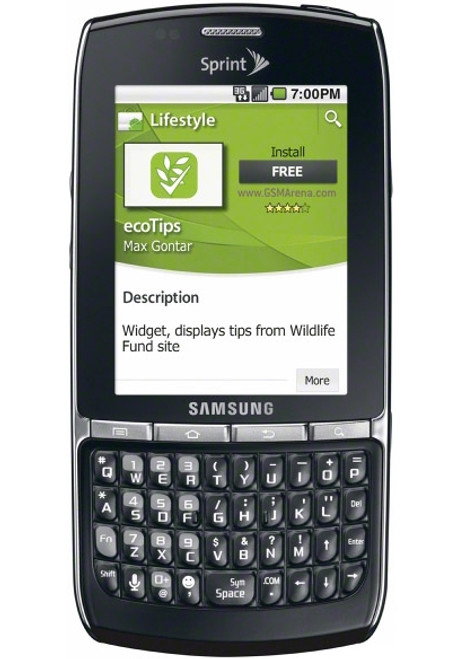 BRAND NEW SAMSUNG REPLENISH M580 SPRINT BLACK QX