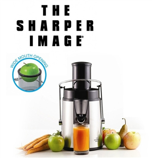 SHARPER IMAGE STAINLESS STEEL SUPER JUICER 700-WATT 8021SI WHOLESALE APPLIANCES