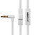 BRAND NEW NOISEHUSH NX28i WHITE STEREO HEADPHONES WITH MIC