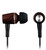 BRAND NEW NOISEHUSH NX90 GENUINE WOOD 3.5MM STEREO IN-EAR HEADPHONES
