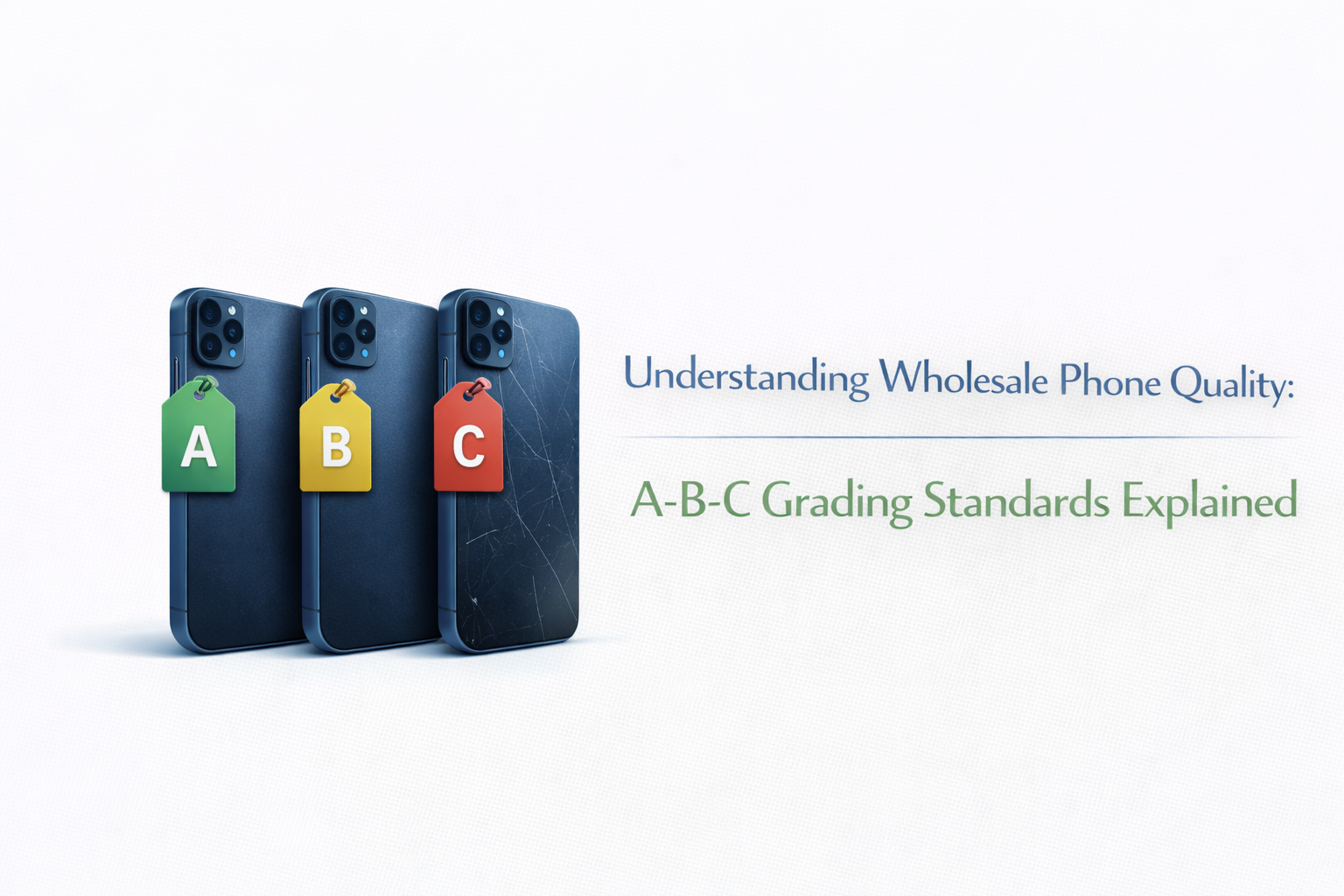 Understanding Wholesale Phone Quality: A-B-C Grading Standards ...