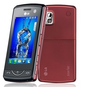 Red Lg Razor Wholesale LG KB775 Scarlet Red 3G Smartphone | TG Wireless