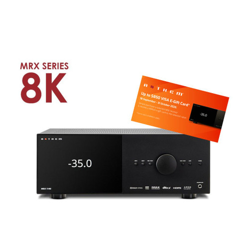 ANTHEM MRX1140 8K 15.2 Channel Dolby Atmos A/V Receiver ANTHEM MRX1140 8K 15.2 Channel Dolby Atmos A/V Receiver