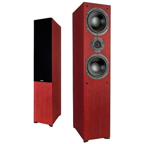 KRIX PHOENIX Mk2 Floor Standing Speakers Atlantic Jarrah KRIX PHOENIX Mk2 Floor Standing Speakers Atlantic Jarrah
