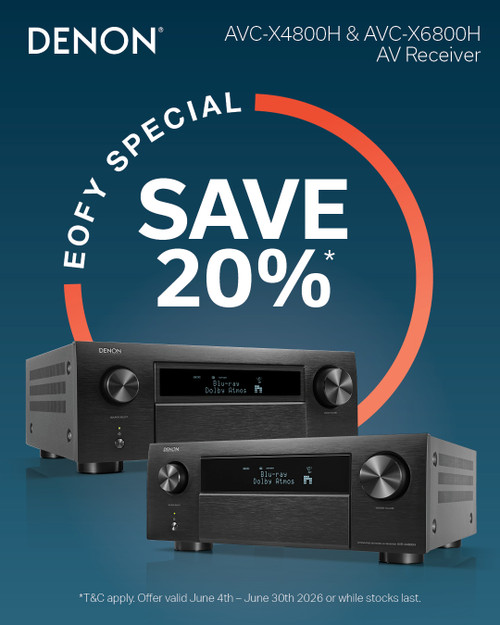 DENON AVCX6800H 11.4 Channel 8K A/V Amplifier PROMO