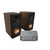 KLIPSCH RP-500M II Walnut & Wiim AMP BUNDLE