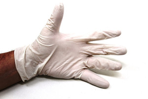 Latex Skinning Glove