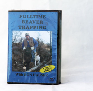 Fulltime Beaver Trapping - Ron Hauser - DVD