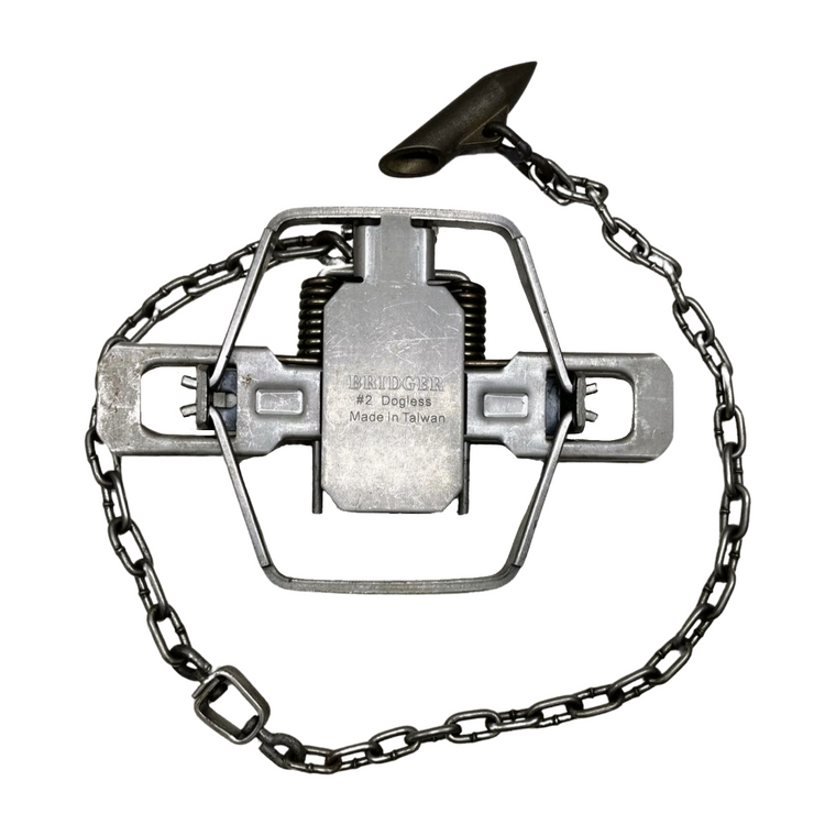 Bridger #2 Dogless with Chain Stake Attached