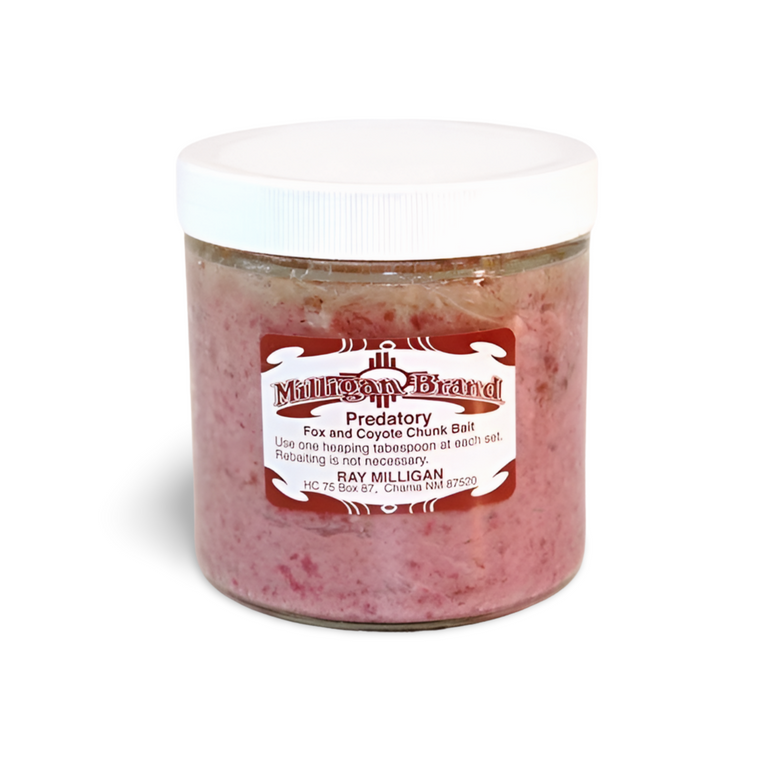 Predatory Fox and Coyote Chunk Bait - 16 Ounces - Milligan's