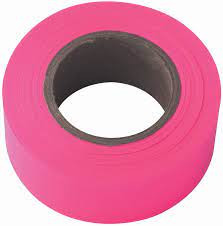 Fluorescent Flagging (Pink)