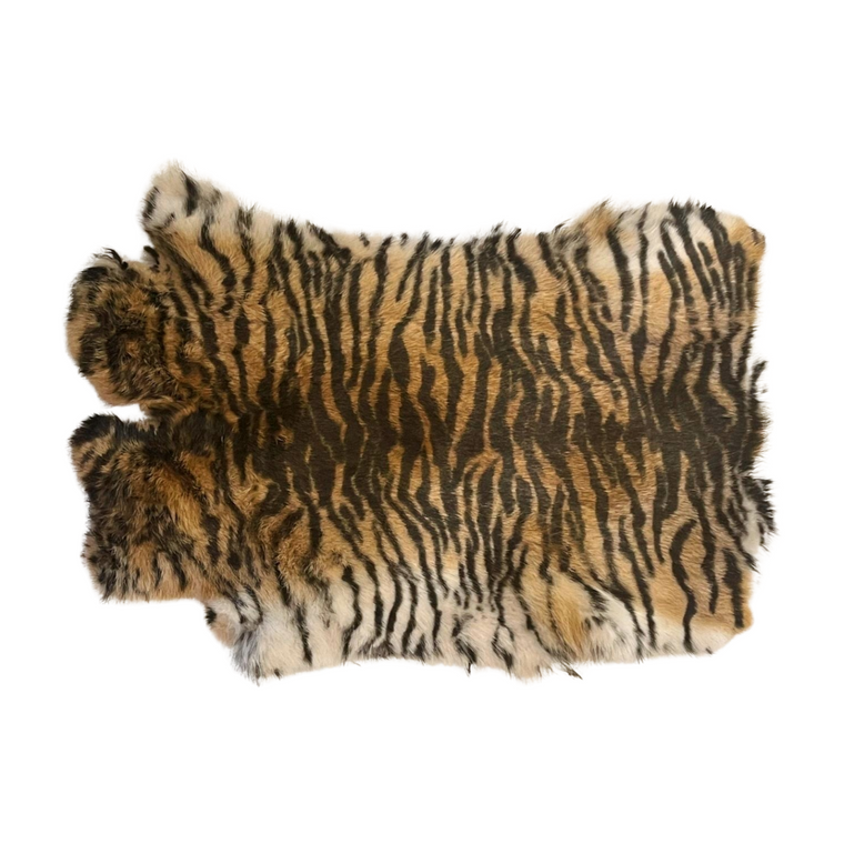 Tanned Rabbit - Tiger Dyed