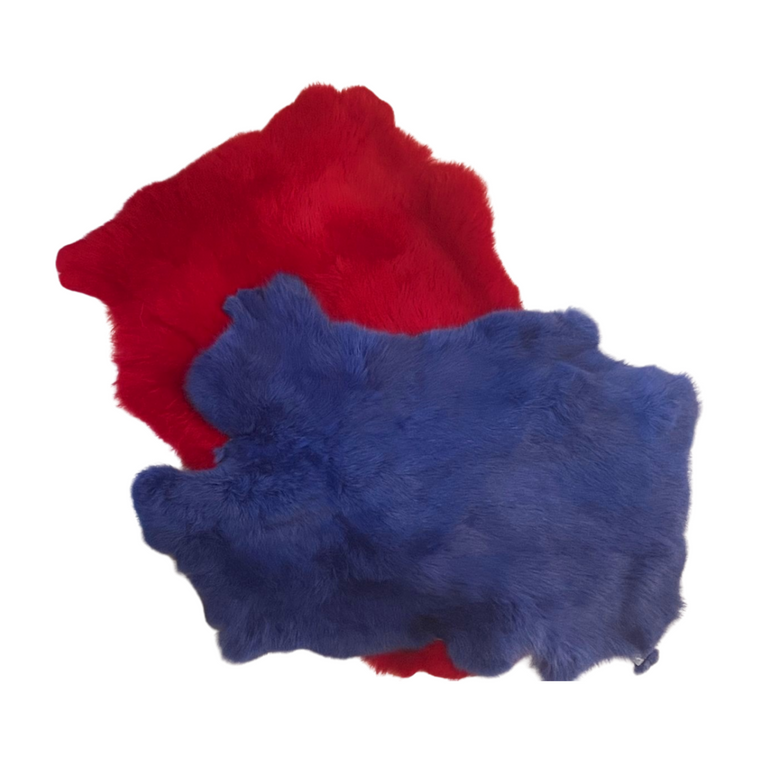 Bright Dyed Rabbits