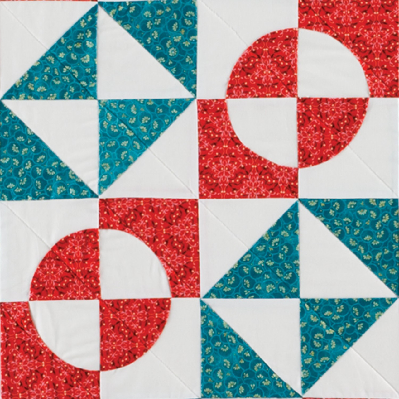 GO! Drunkard's Path-4" Finished-2731