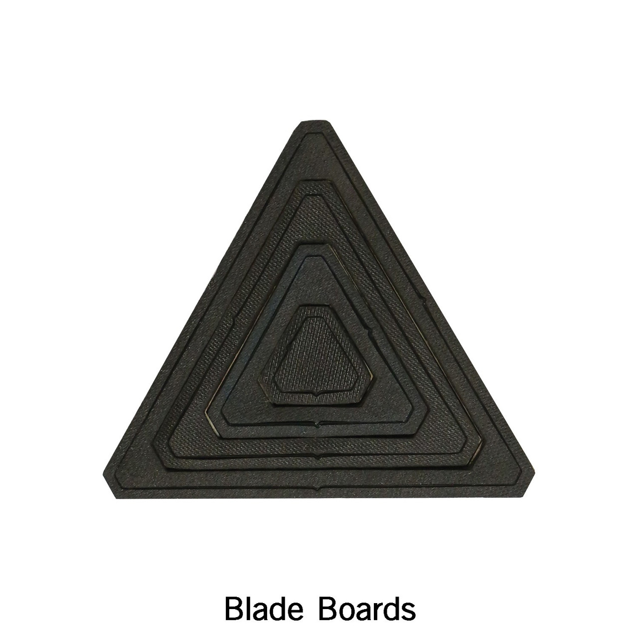 Bullseye Equilateral Triangles-Odd-1", 3", 5", 7" Finished Sides for Studio-2790