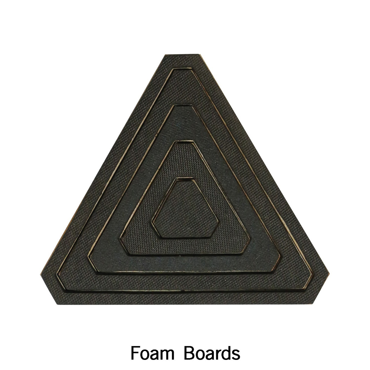 Bullseye Equilateral Triangles-Odd-1", 3", 5", 7" Finished Sides for Studio-2792