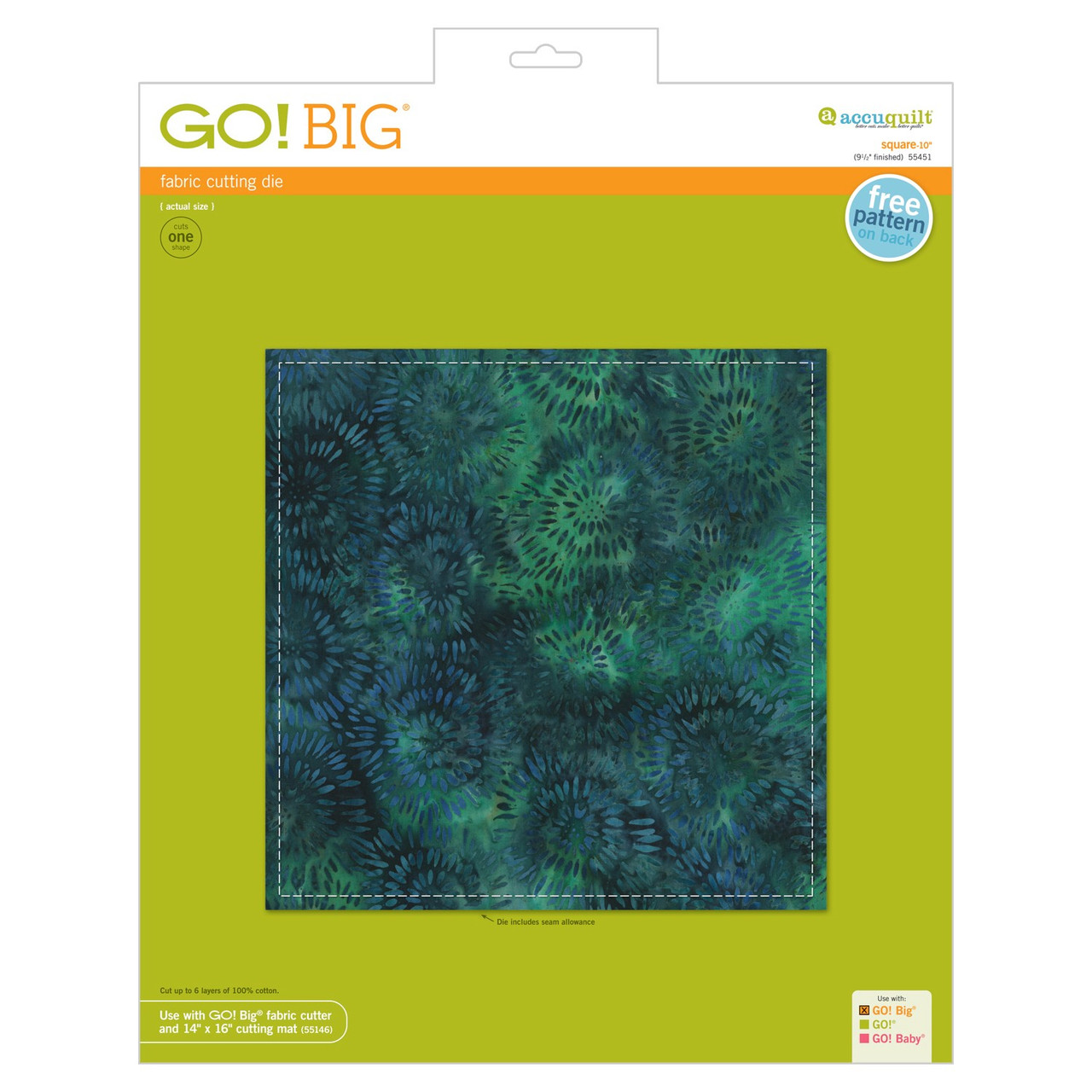 GO! Big Square-10" (9 1/2" Finished)-0