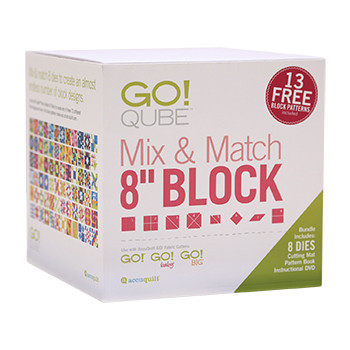 GO! Qube Mix & Match 8" Block Colour Carton