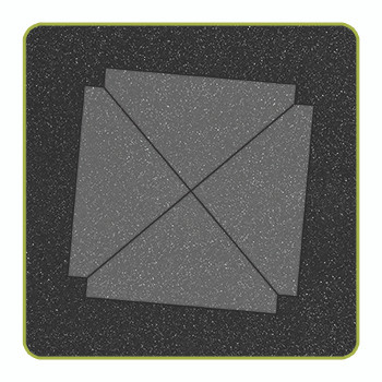 GO! Qube Mix & Match 6" Block Colour Die