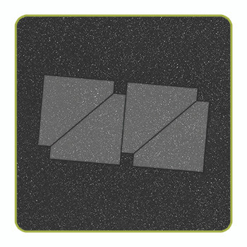GO! Qube Mix & Match 6" Block Colour Die