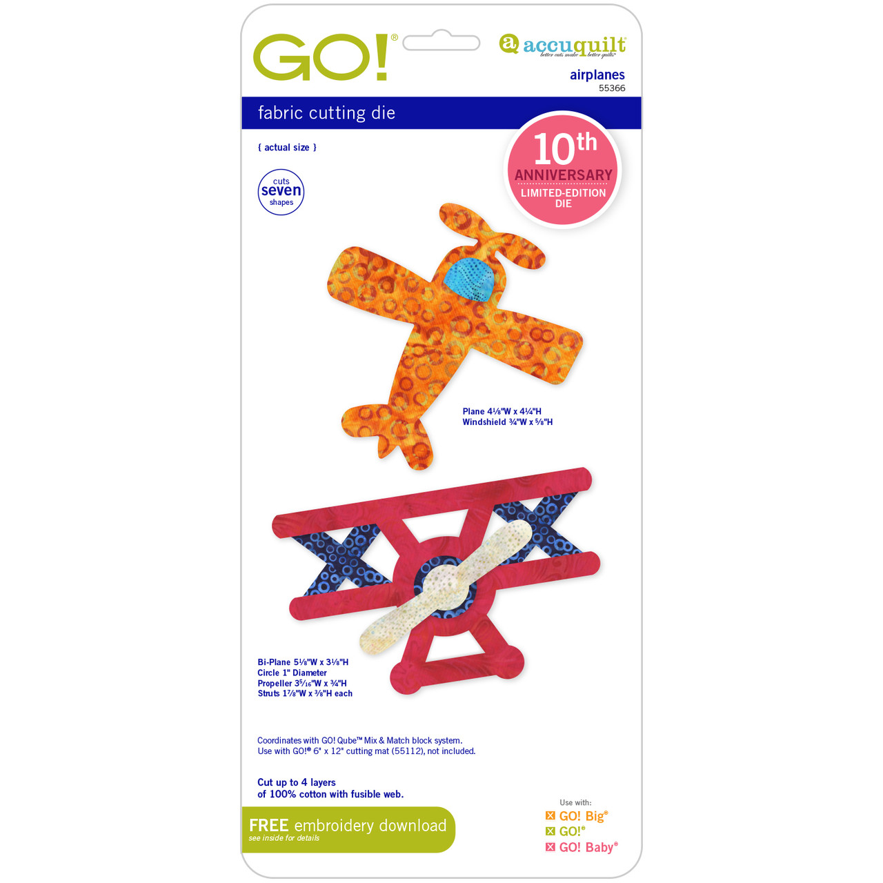 55366 GO! Airplane