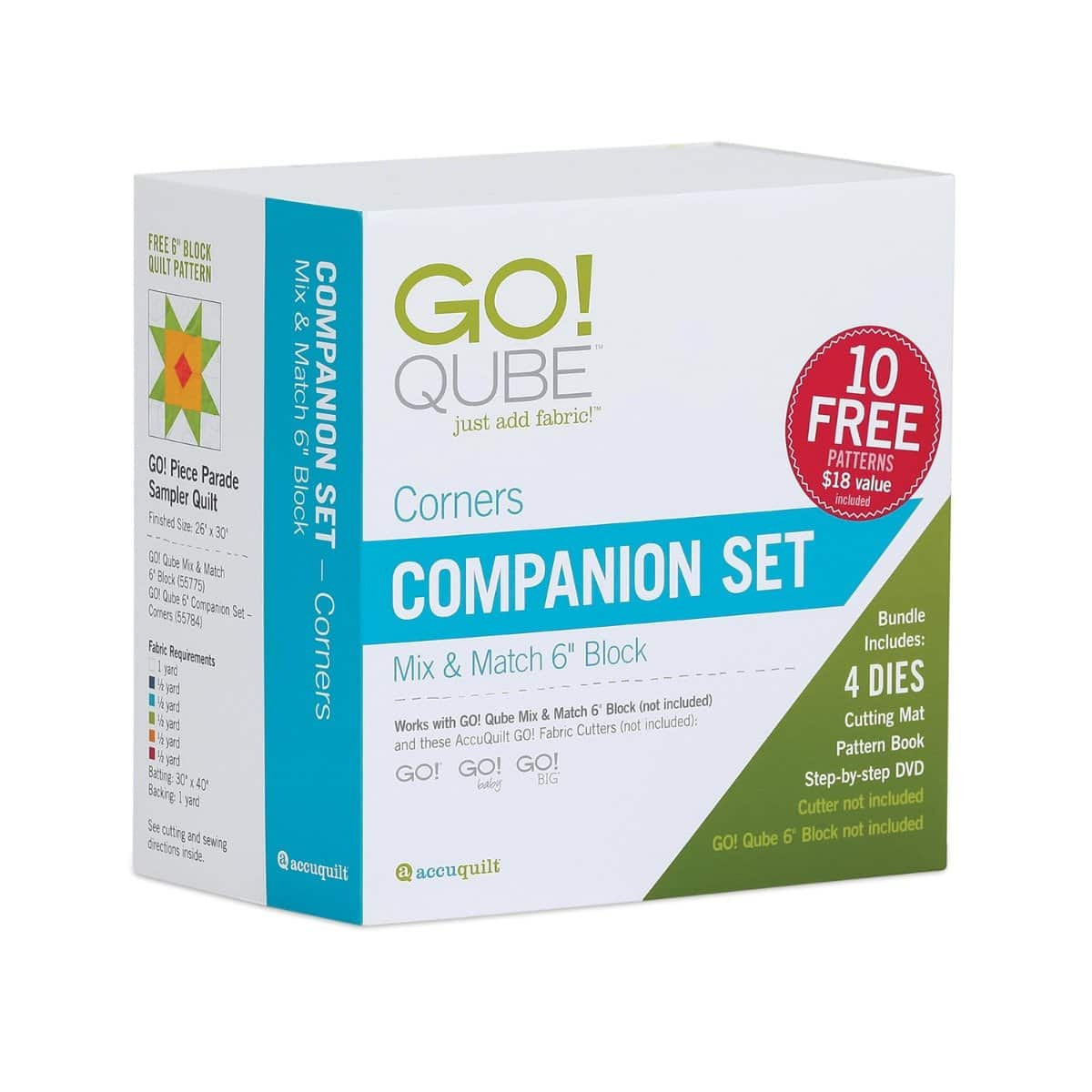 go! qube 6" companion set corners