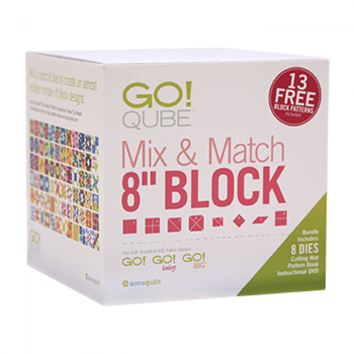 GO! Qube Mix & Match 8" Block