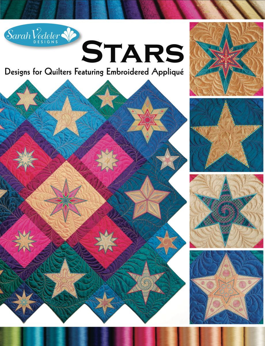 Stars Embroidery Designs CD for GO! By Sarah Vedeler-0
