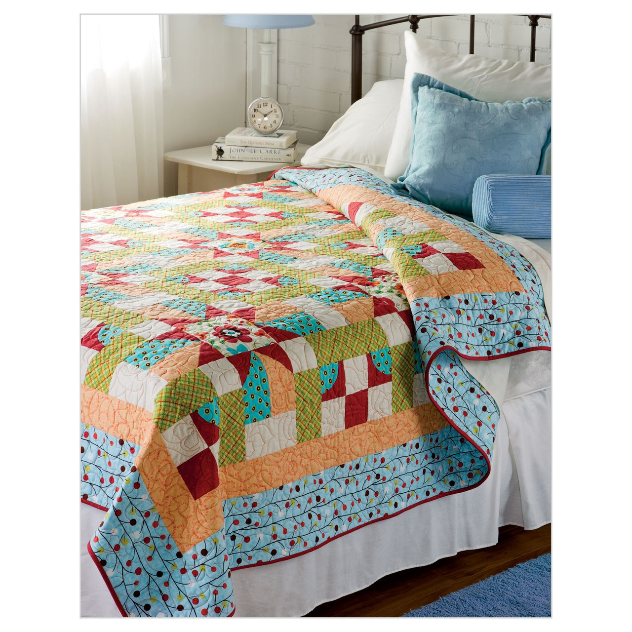 Quilted Curves & Strips with the AccuQuilt GO! Pattern Book-2514
