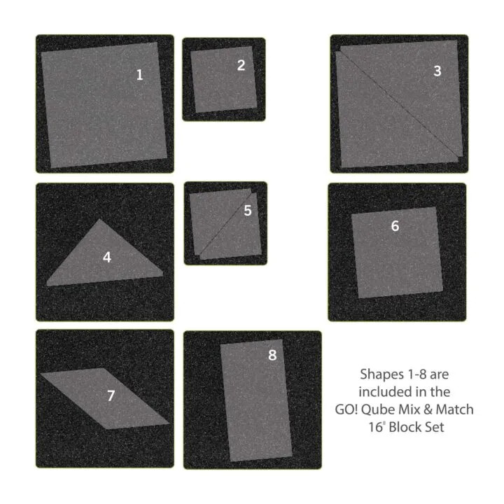 GO! Qube Mix & Match 16" Block