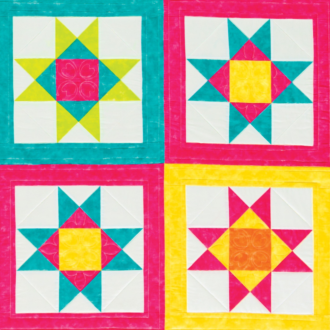 GO! Vibrant Ohio Star Quilt Pattern-2424