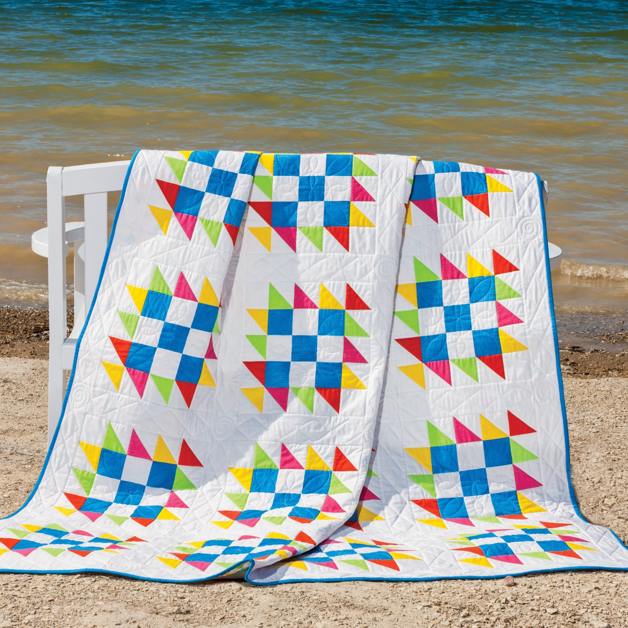 GO! Sawtooth Nine Patch Quilt Pattern-0