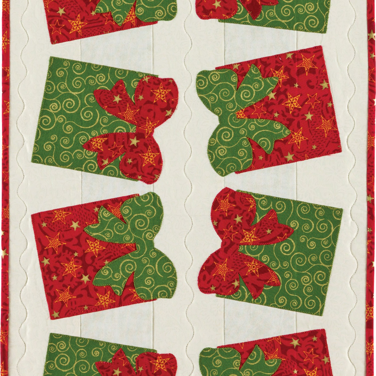 GO! Festive Bow Table Runner Pattern-3020